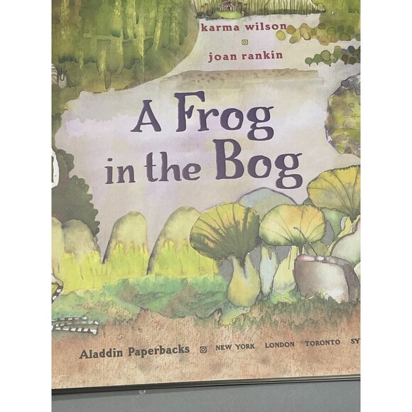 Children's book A Frog in the Bog English paper back copyright 2003 Karma READ - Picture 3 of 12